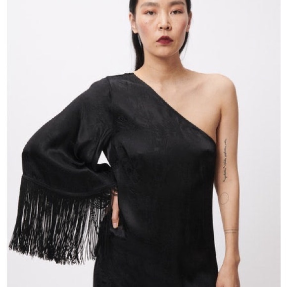 FRNCH Fringed dress, NWT, multiple sizes - Picture 2 of 3